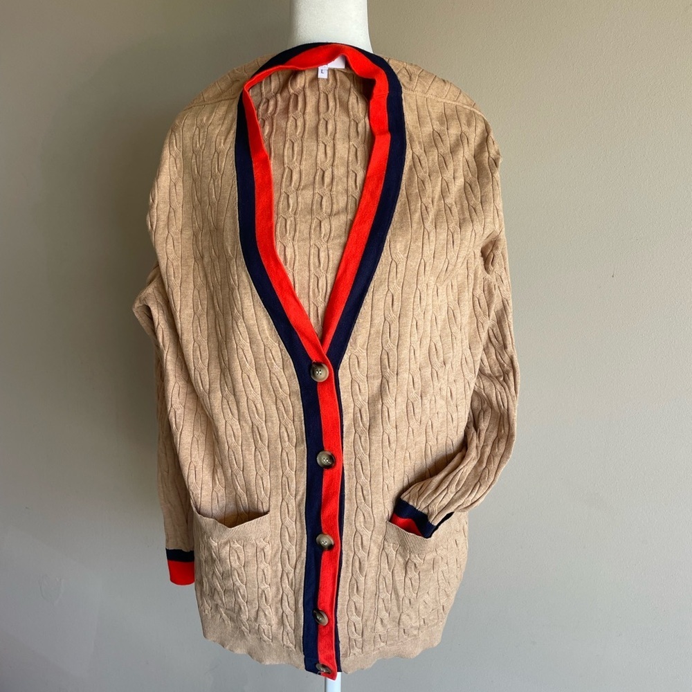Women's J.Society Cardigan Sweater - Sz. L
